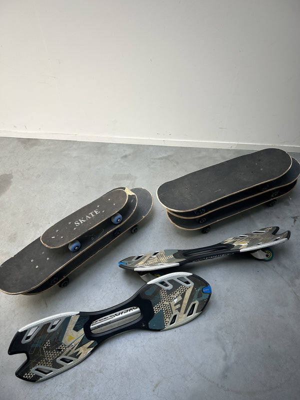 Skateboarden (per 5)